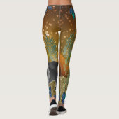 GINKGO Schwarze Chow SüdwestLeggings Leggings (Rückseite)