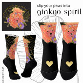 GINKGO SPIRIT Chow dog Socken