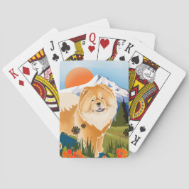 GINKGO the Chow by Mt. Hood RED Spielkarten