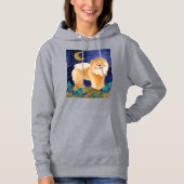 GINKGO the Chow   - Red-Hooded Sweatshirt (Vorderseite)