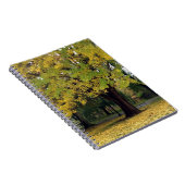 Ginkgo Tree im Fall Notizblock (Rechte Seite)