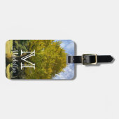 Ginkgo Tree of Golden Yellow Gepäckanhänger (Vorderseite horizontal)