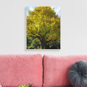 Ginkgo Tree of Golden Yellow Leinwanddruck (Insitu (Wohnzimmer))