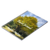 Ginkgo Tree of Golden Yellow Notizblock (Linke Seite)