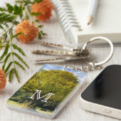 Ginkgo Tree of Golden Yellow Schlüsselanhänger (Vorderseite rechts)