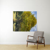 Ginkgo Tree of Golden Yellow Wandteppich (Beispiel (Horizontal))