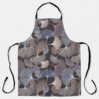 Ginkgo verlasse: elegantes natürliches Muster. Schürze