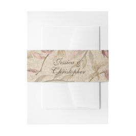 Ginkgo Watercolor Floral Wedding Bly Band