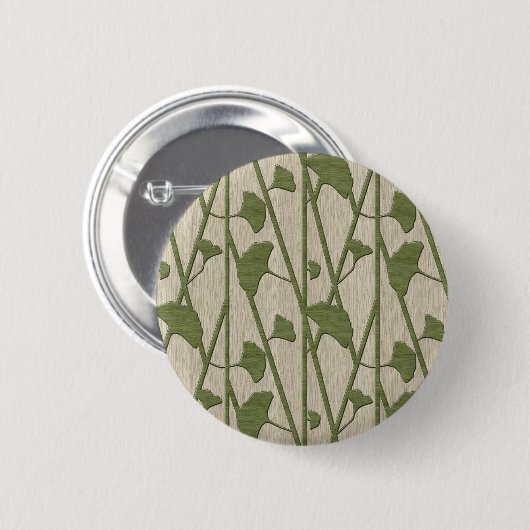 Ginkgobiloba Button (Vorne & Hinten)
