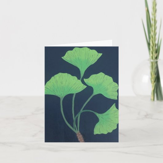 Ginkgoblätter (Vorderseite)