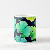 Ginko-Biloba-Blätter Kaffeetasse (Mittel)