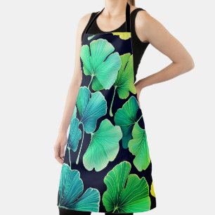 Ginko-Biloba-Blätter Schürze