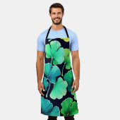 Ginko-Biloba-Blätter Schürze (Getragen)