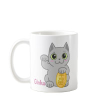 Ginko und Yoshi Lucky Katzen Tasse