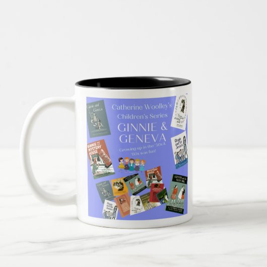 Ginnie & Geneva - Timeless Book Series Two Tone Co Zweifarbige Tasse (Links)