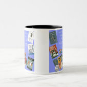 Ginnie & Geneva - Timeless Book Series Two Tone Co Zweifarbige Tasse (Mittel)