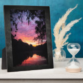 Ginnie Springs River Sunrise Acrylic Wall Art Fotoplatte (Seite)