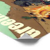 Ginny & Clutch (Grüße von Route 66) Poster (Ecke)