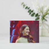 Ginny Natnicha Feiertagspostkarte (Stehend Vorderseite)