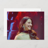 Ginny Natnicha Feiertagspostkarte (Vorne/Hinten)