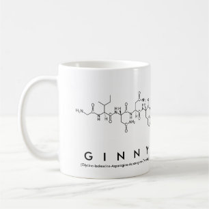 Ginny Peptid-Namen-Tasse Kaffeetasse