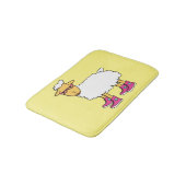 Ginny the Schaf Badematte (Schrägansicht)