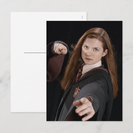 Ginny Weasley Postkarte (Vorne/Hinten)
