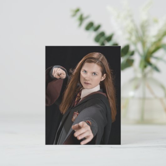Ginny Weasley Postkarte (Stehend Vorderseite)
