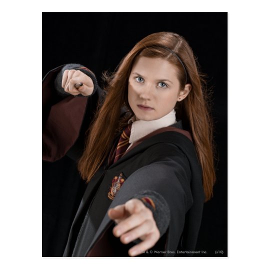 Ginny Weasley Postkarte Zazzle De