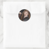 Ginny Weasley Runder Aufkleber (Tasche)