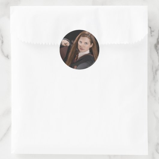 Ginny Weasley Runder Aufkleber (Tasche)
