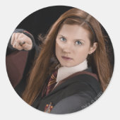 Ginny Weasley Runder Aufkleber (Vorderseite)