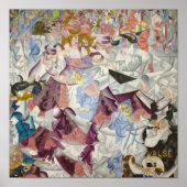 Gino Severini Dynamic Hieroglyphic Poster Print (Vorne)