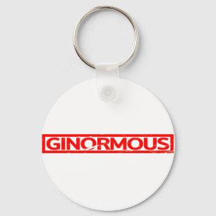 Ginormische Briefmarke Schlüsselanhänger