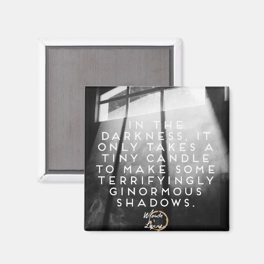 Ginormischer Schattenmagnet Magnet (Vorderseite/Rückseite)