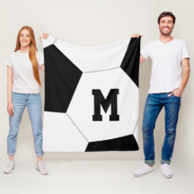 GINORMOUS Fußballball mit Monogramm