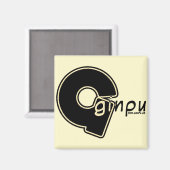 Ginpu Magnet (Vorderseite/Rückseite)