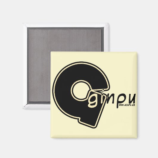 Ginpu Magnet (Vorderseite/Rückseite)