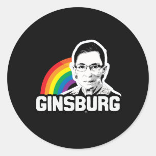Ginsburg Stolz Runder Aufkleber
