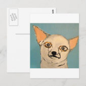 Ginsburger Hund Postkarte (Vorne/Hinten)