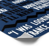 Gintama Hijikata Toshiro Quotes Poster (Ecke)