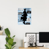 Gintama Sakata Gintoki Quotes Poster (Heimbüro)