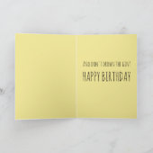 Gintastic ist es Ihr Geburtstag kundengerecht Karte (Innenseite)