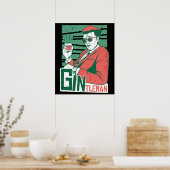 Gintleman Gin Lovers Poster (Küche)