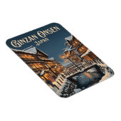 Ginzan Onsen Japan Magnet (Rechte Seite)