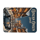Ginzan Onsen Japan Magnet (Horizontal)