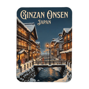 Ginzan Onsen Japan Magnet