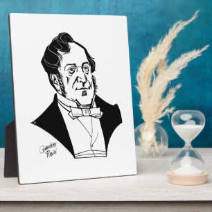 Gioachino Rossini Fotoplatte