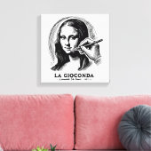 Gioconda Leinwanddruck (Insitu (Wohnzimmer))