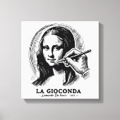 Gioconda Leinwanddruck (Vorderseite)